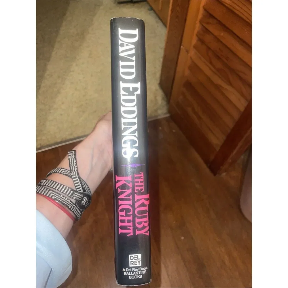 First Edition Ruby Knight‎ by David Eddings (1990, Hardcover) Vintage